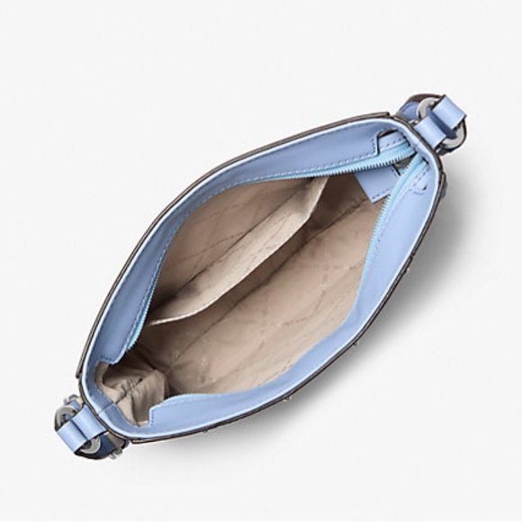 Michael Kors Jet Set Small Studded Patchwork and Signature Logo Crossbody - Picture 2 of 12